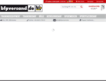 Tablet Screenshot of bfpversand.de
